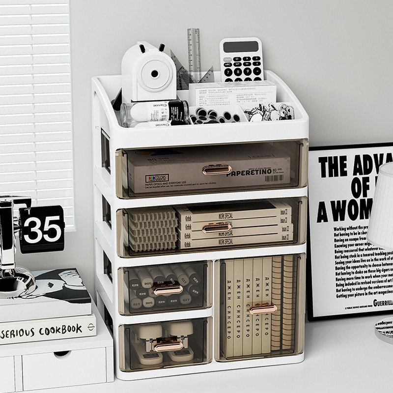 Desktop Cosmetics Storage Box, - High Luxury Skincare ulasan dan harga