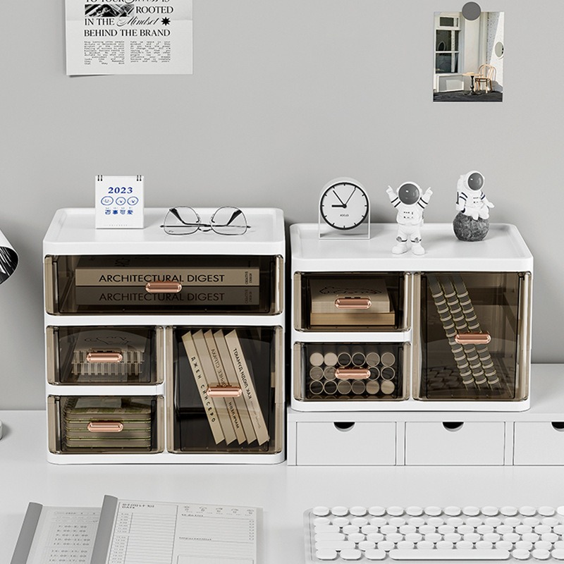 Desktop Cosmetics Storage Box, - High Luxury Skincare ulasan dan harga