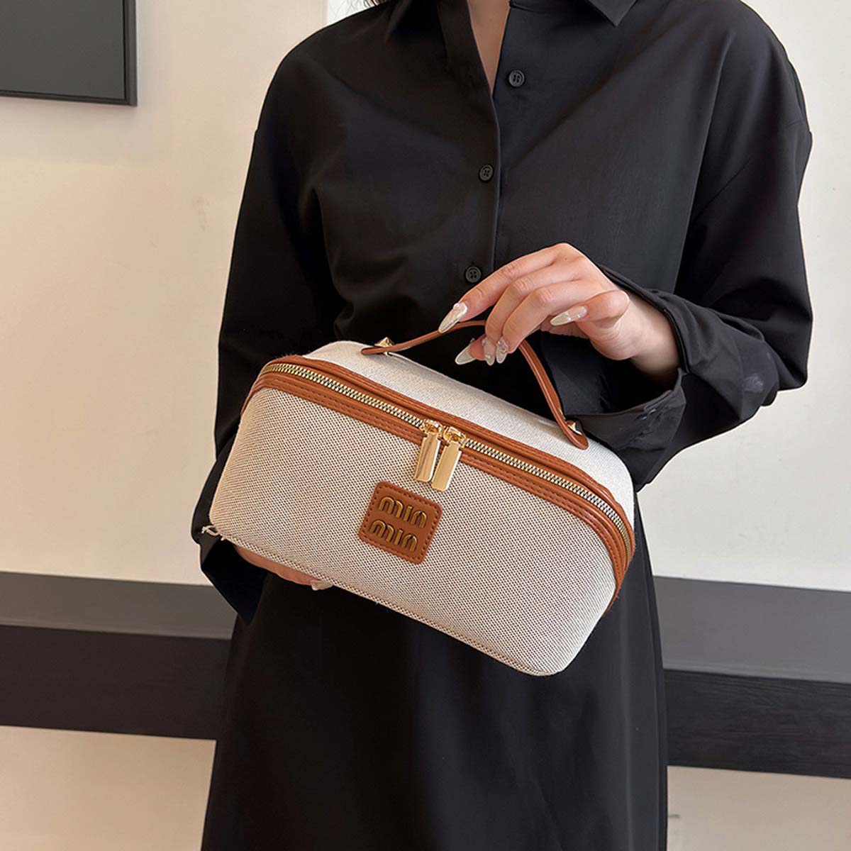 Makeup Bag - Retro Light Luxur - High Luxury Skincare ulasan dan harga